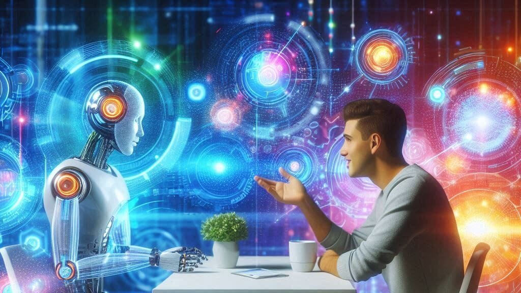 humano debatendo com robo como ser um dev melhor